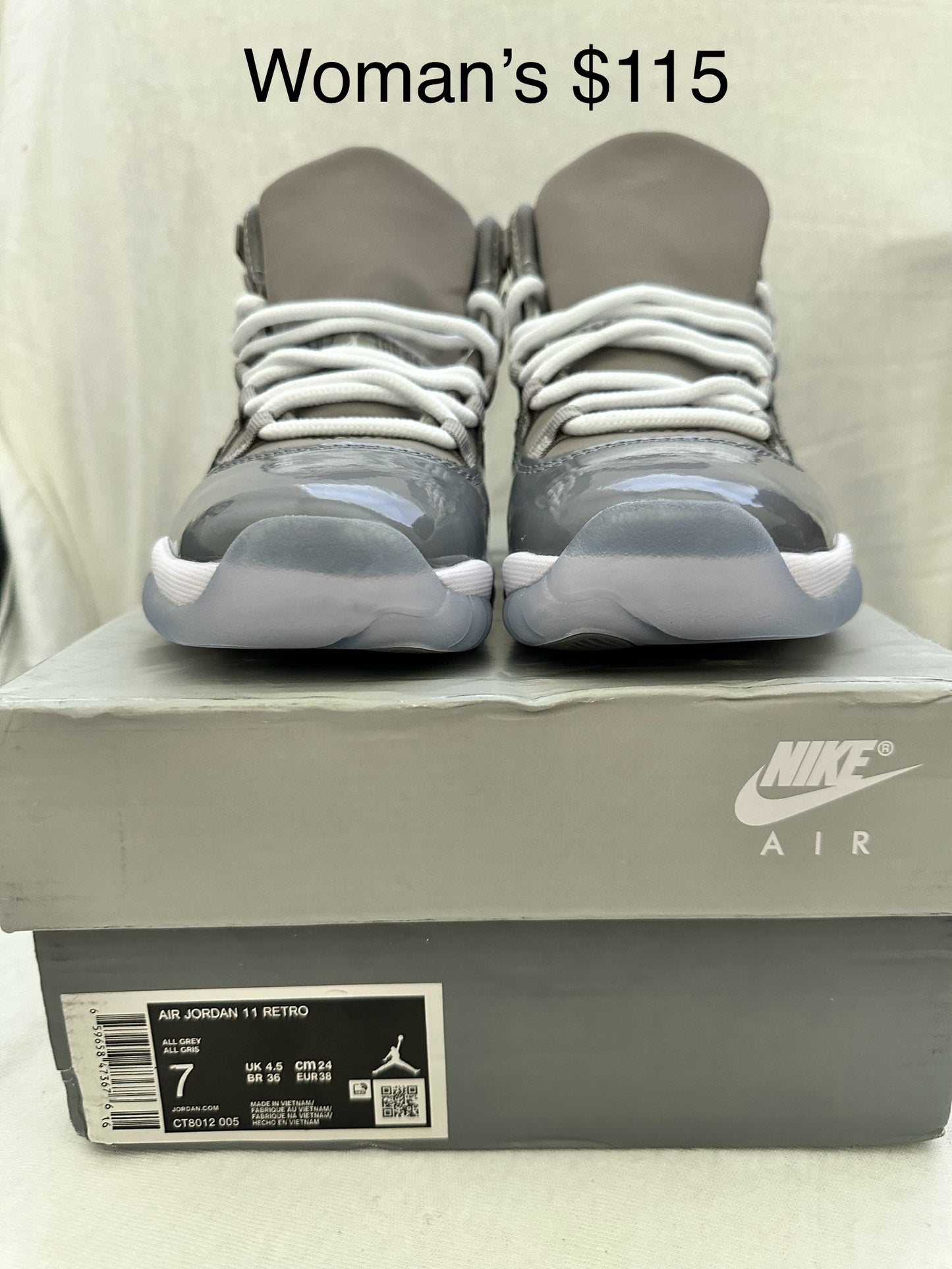 Nike Air Jordan Retro 11 Cool Grey