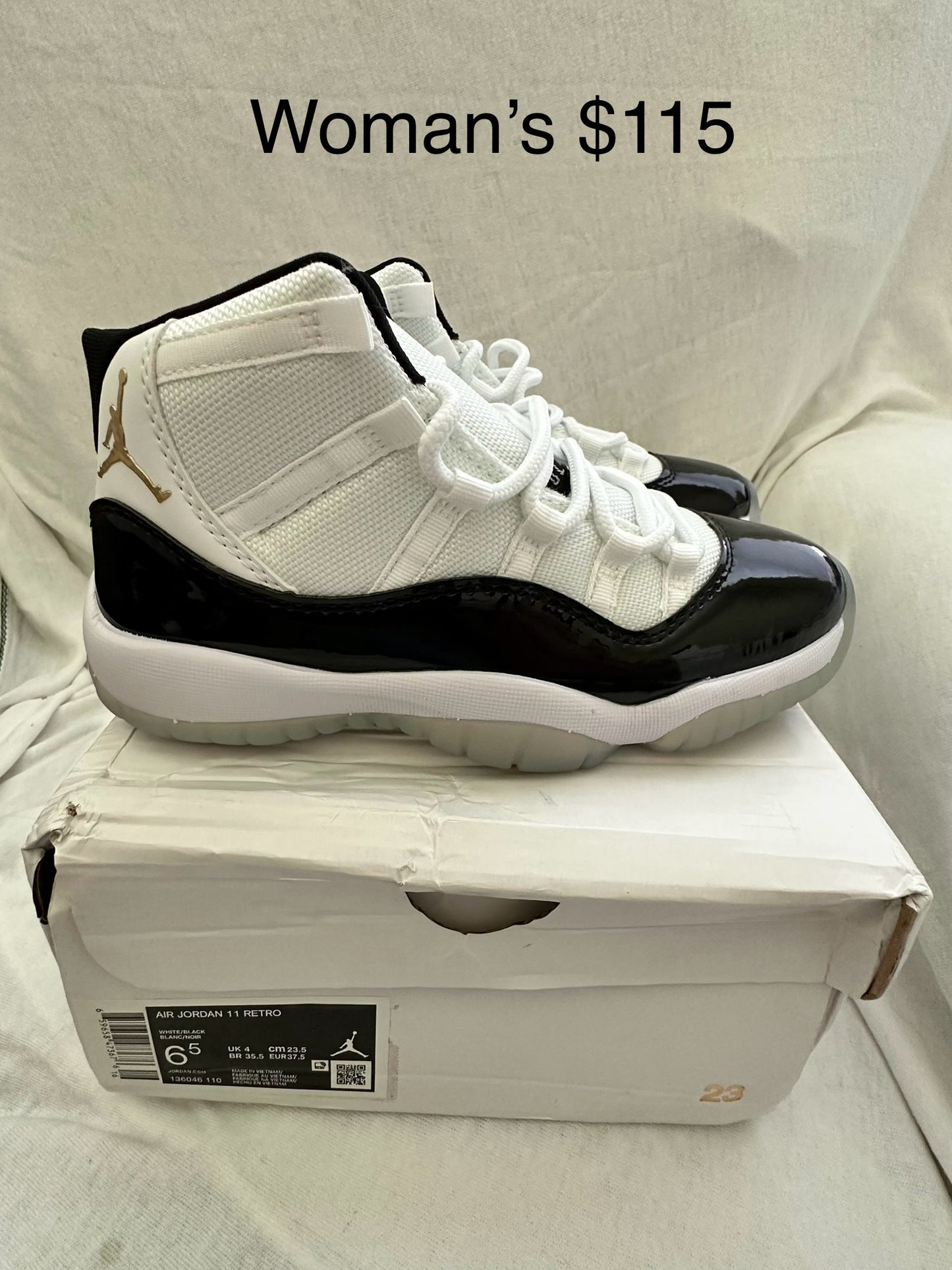 Nike Air Jordan Retro 11 Concord Gold