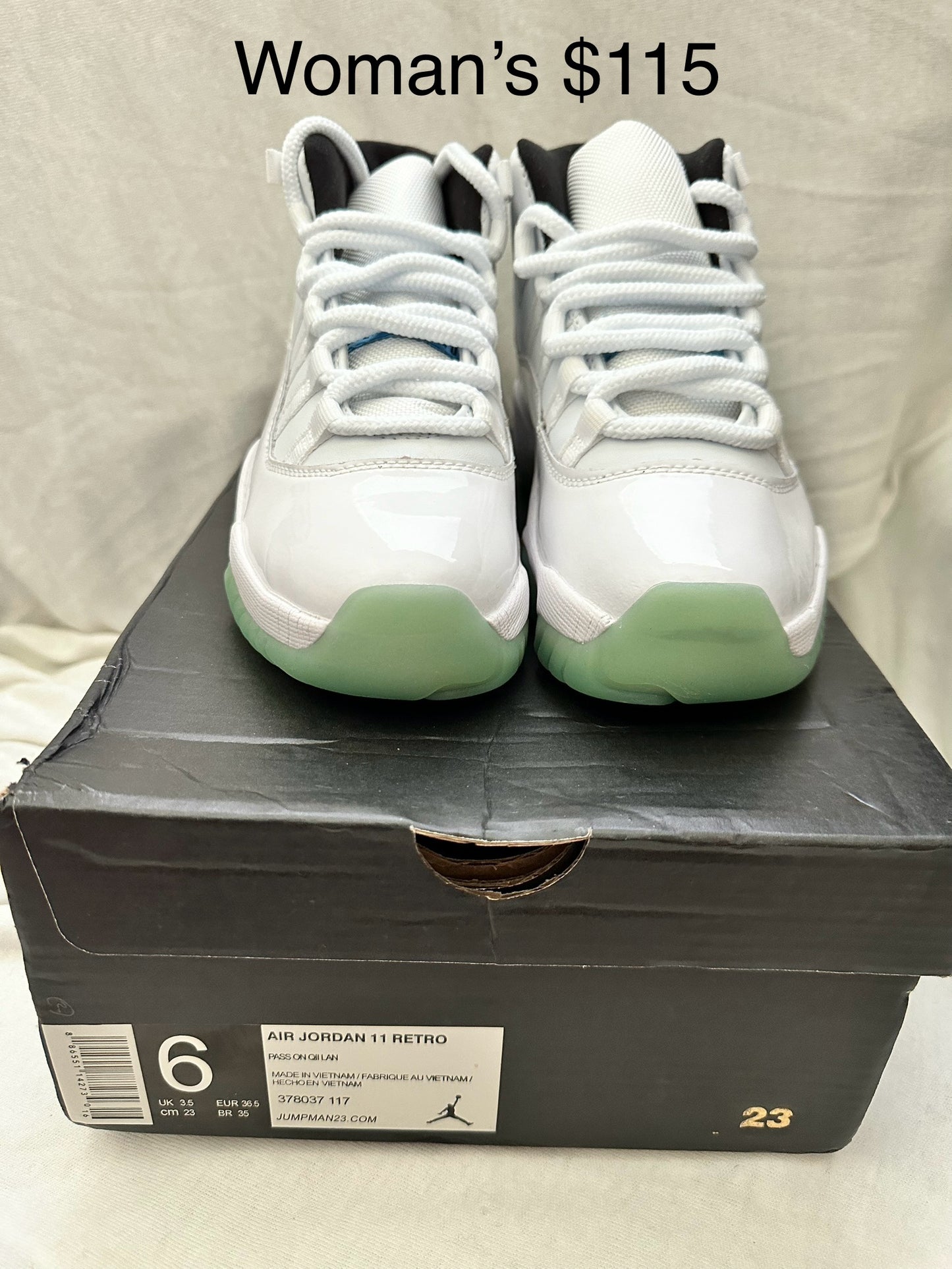 Nike Air Jordan Retro 11 White Snow
