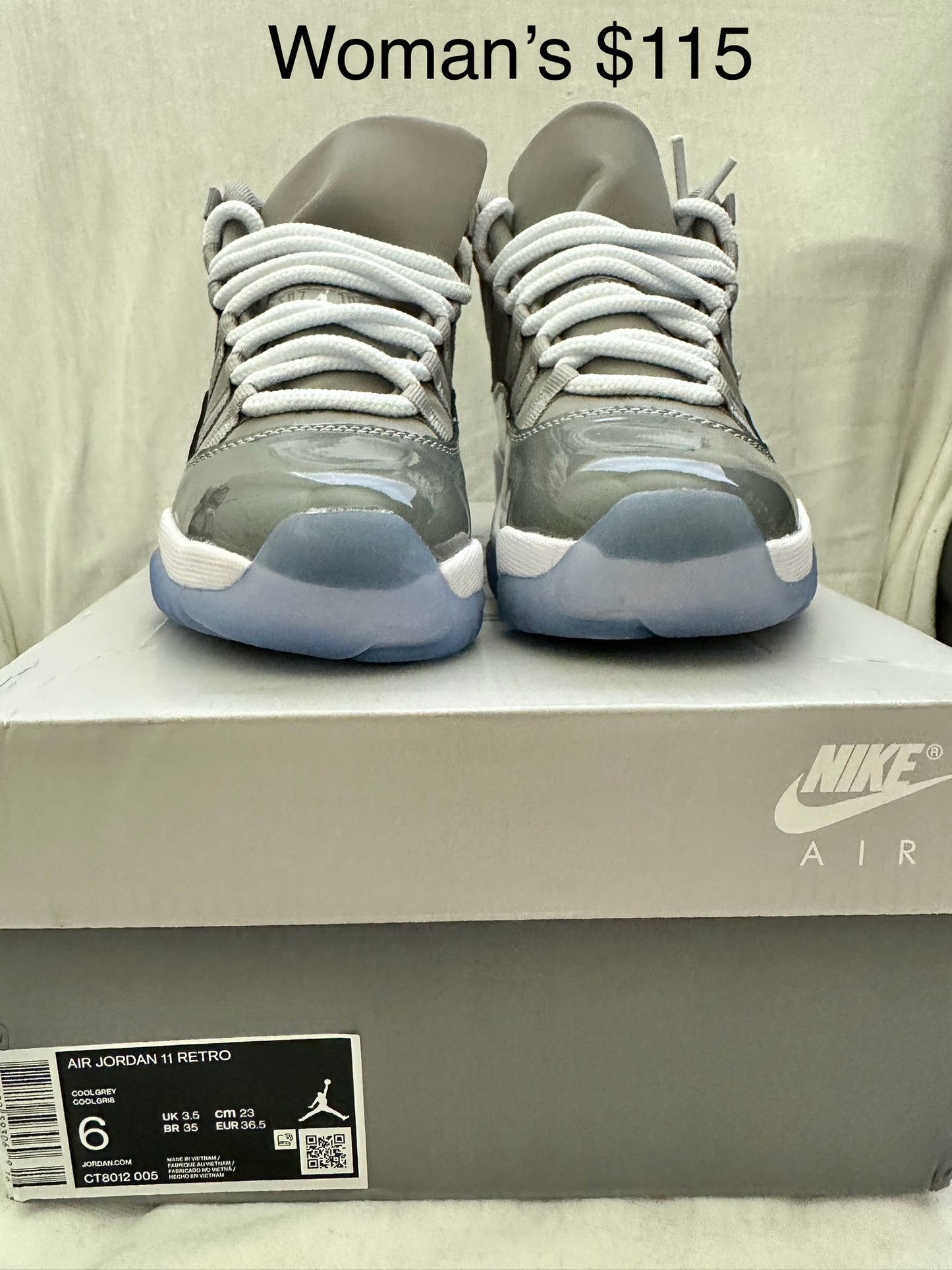 Nike Air Jordan Retro 11 Cool Grey