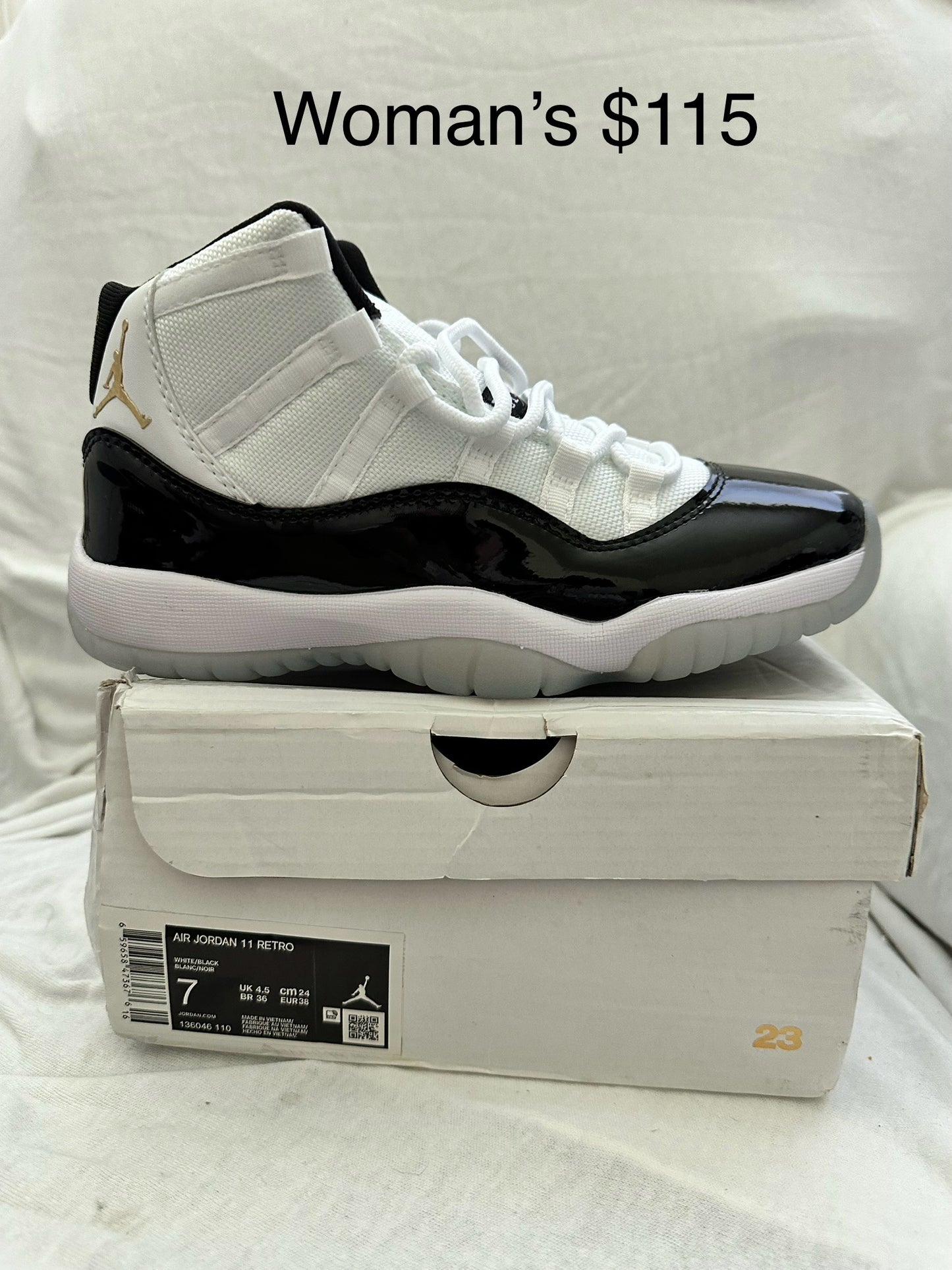 Nike Air Jordan Retro 11 Concord Gold