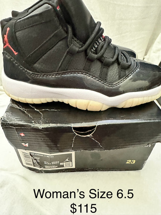 Nike Air Jordan Retro 11 Black Red