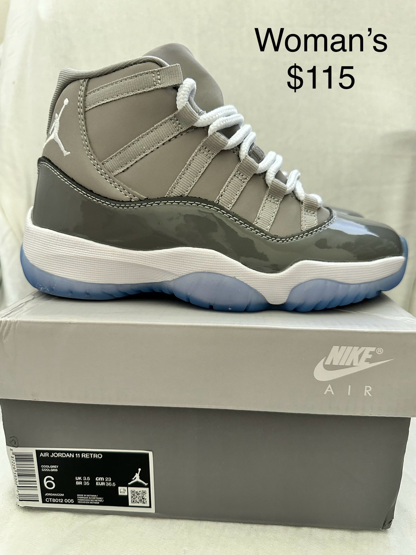 Nike Air Jordan Retro 11 Cool Grey