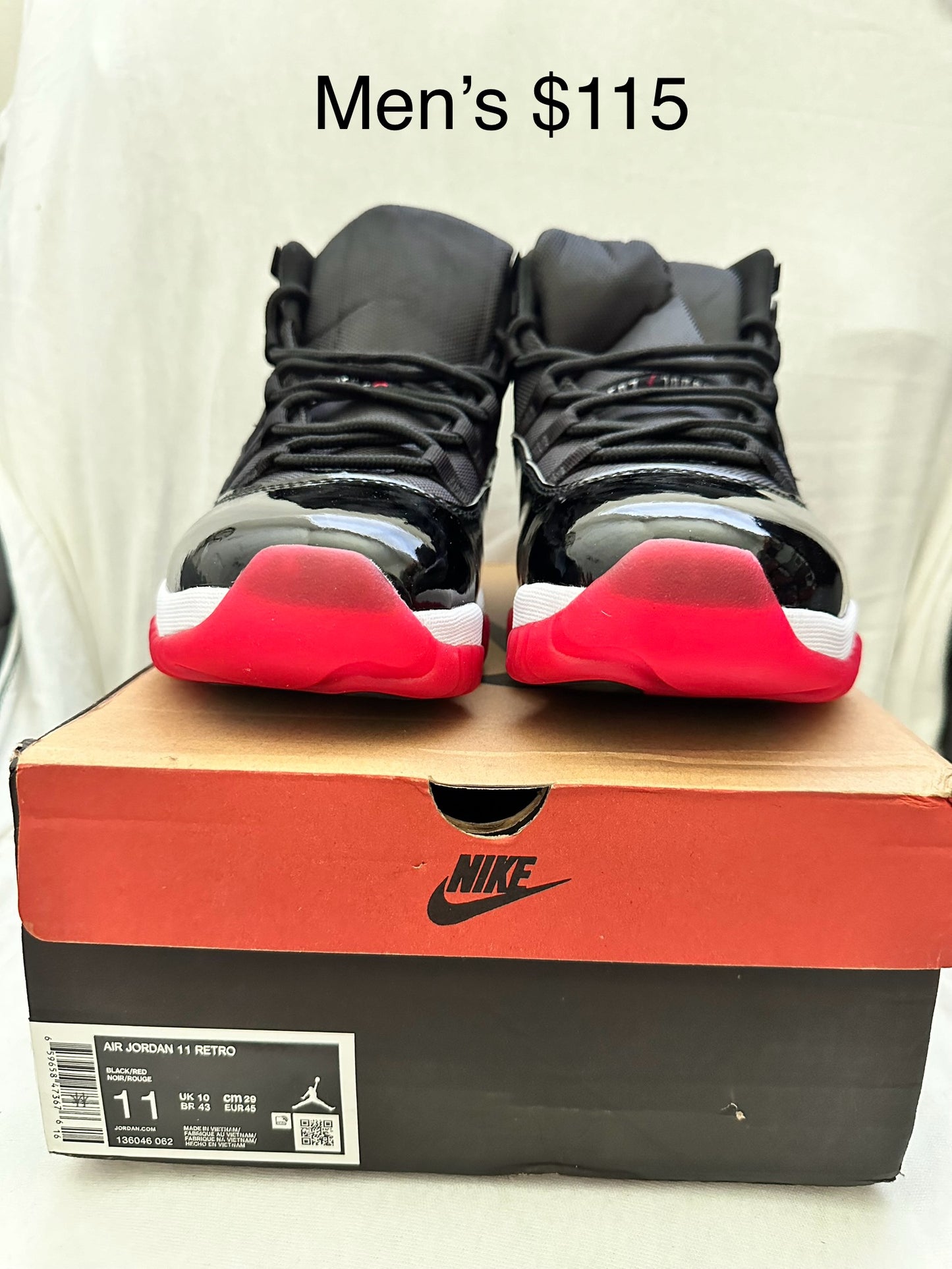 Nike Air Jordan Retro 11 Bred