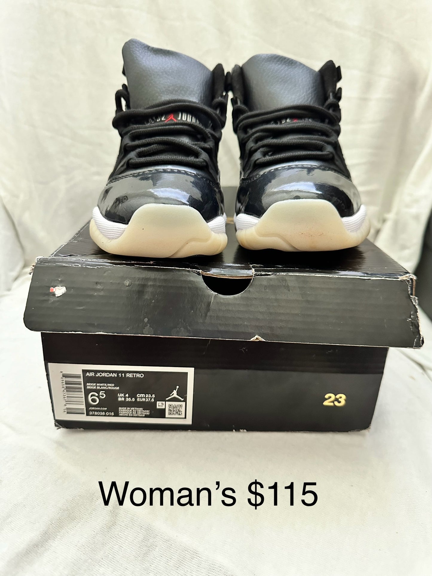 Nike Air Jordan Retro 11 Black Red