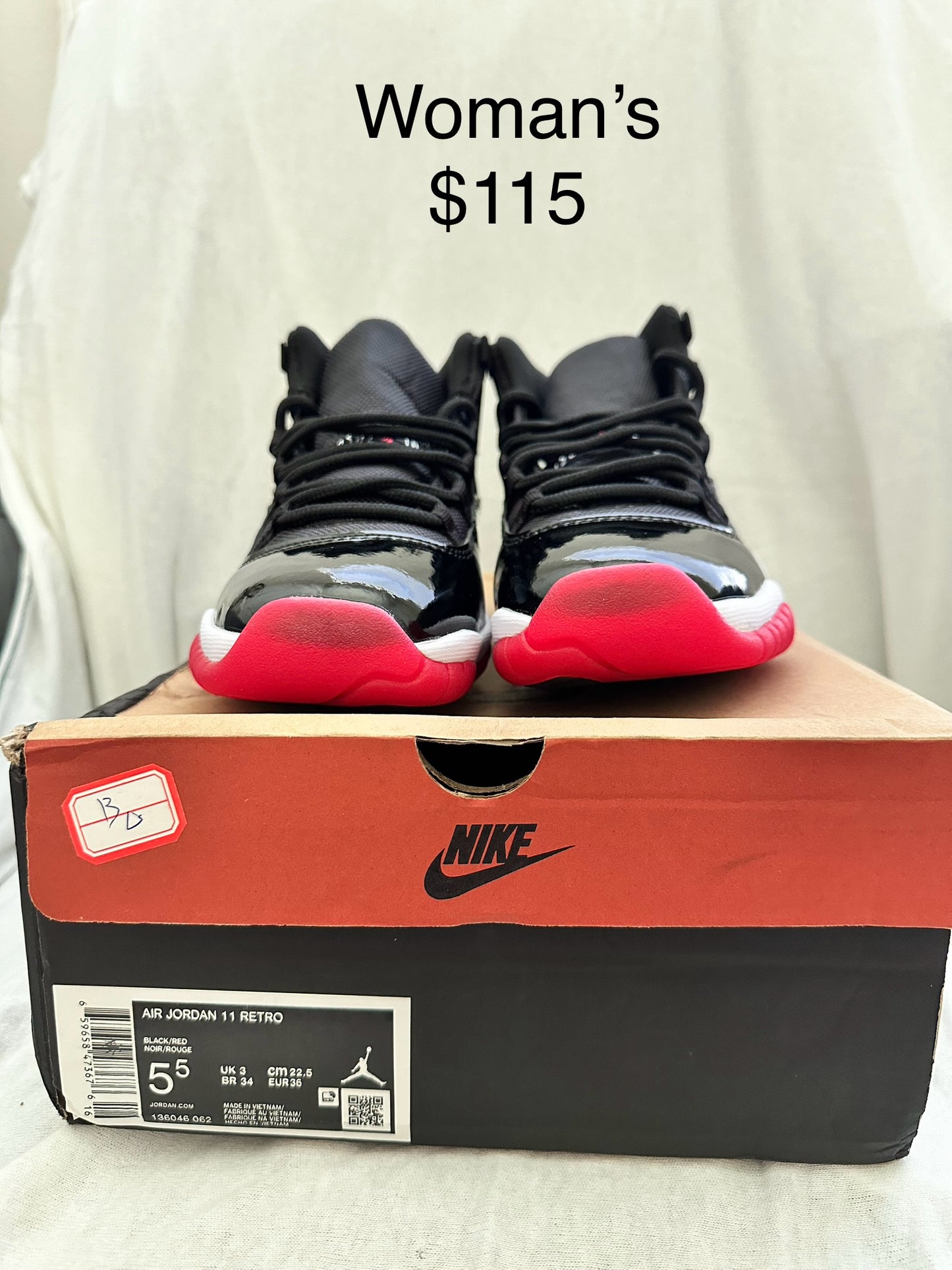 Nike Air Jordan Retro 11 Bred