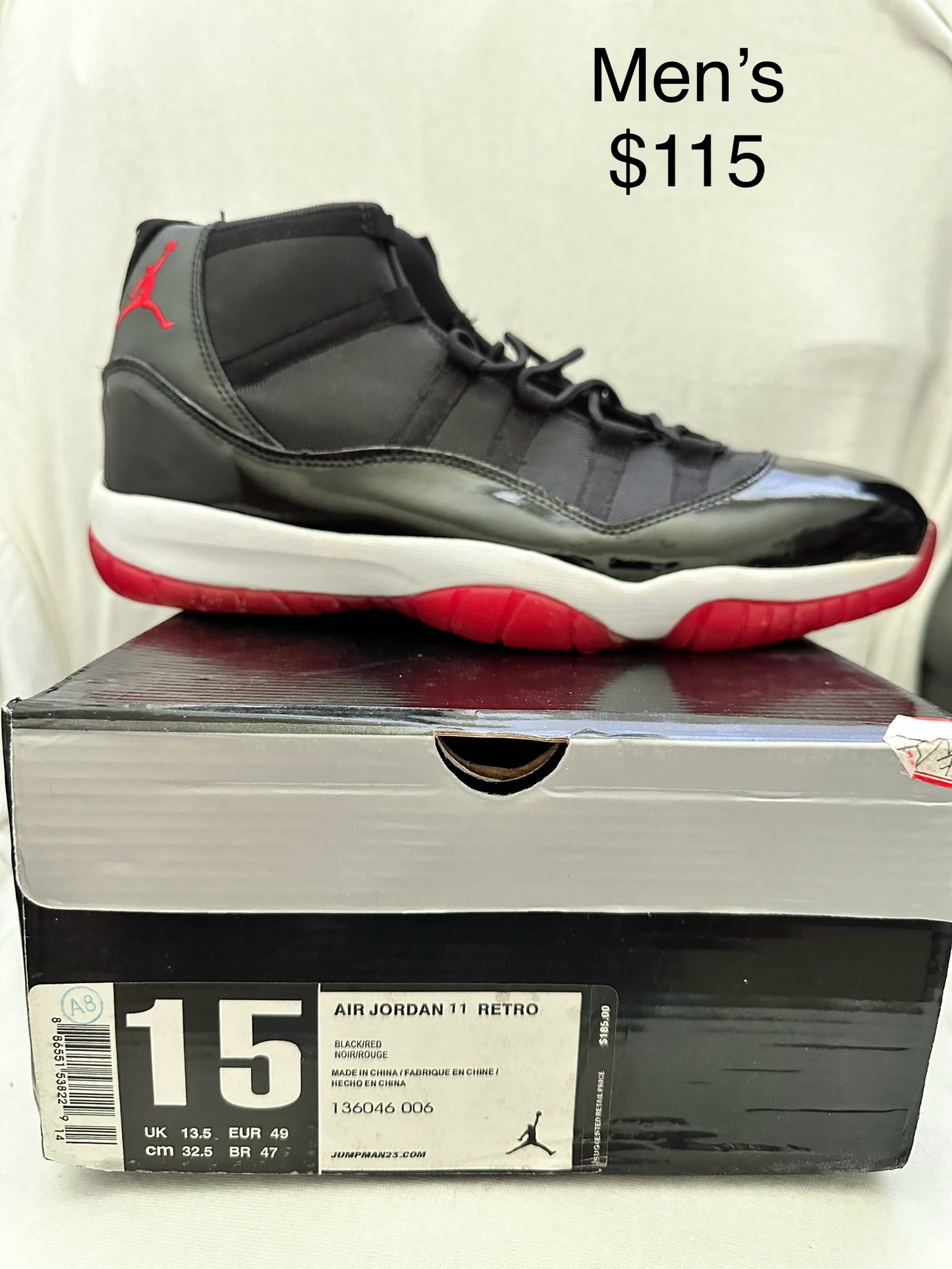 Nike Air Jordan Retro 11 Bred