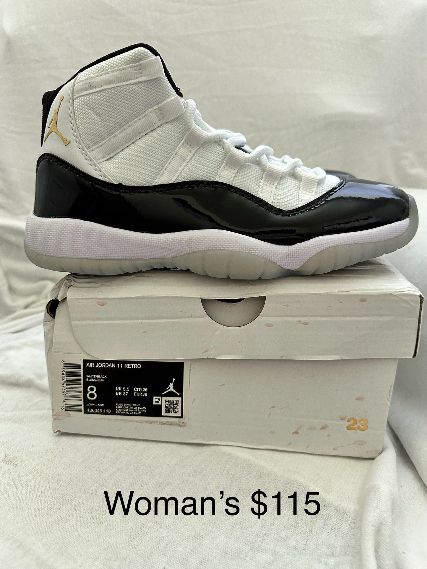 Nike Air Jordan Retro 11 Concord Gold