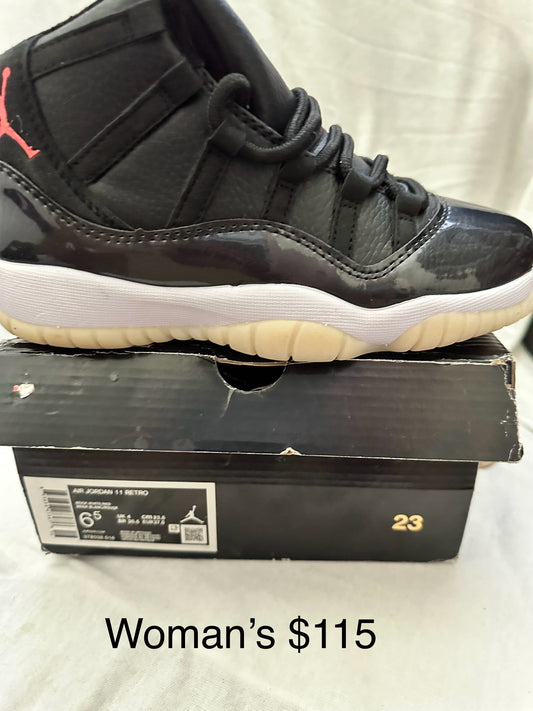 Nike Air Jordan Retro 11 Black Red