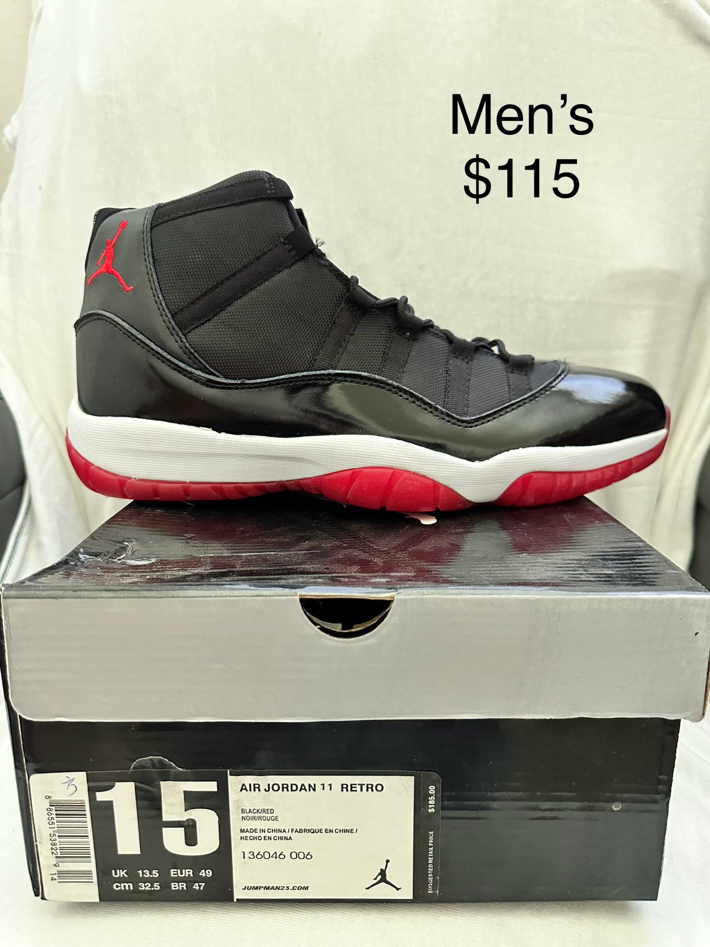 Nike Air Jordan Retro 11 Bred